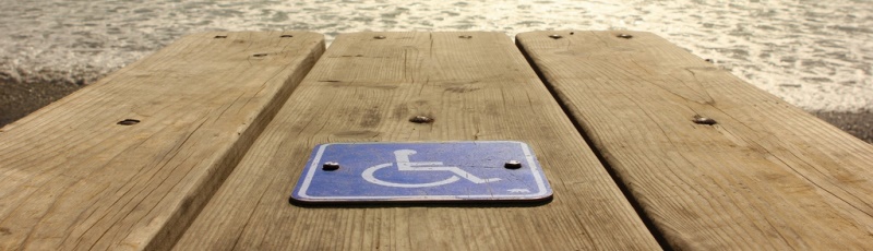 Access to the beach for weelchair