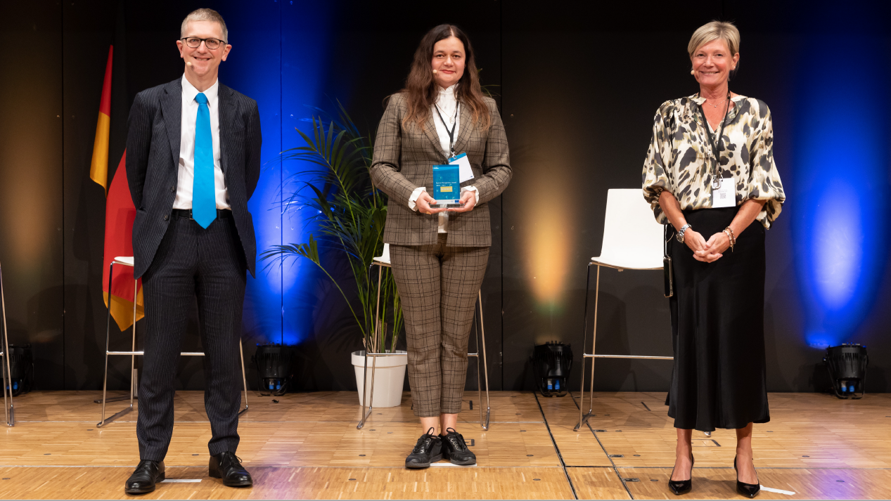 The Network ‘Special Recognition Award’ ceremony during the 2021 Network Annual Conference, 29 September-1 October 2021, Stuttgart, Germany.