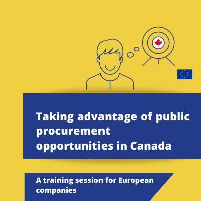Public procurement opportunities in Canada Public procurement opportunities in Canada