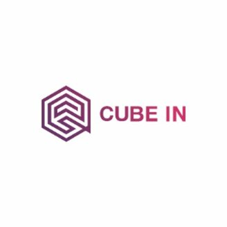 Cube in logo