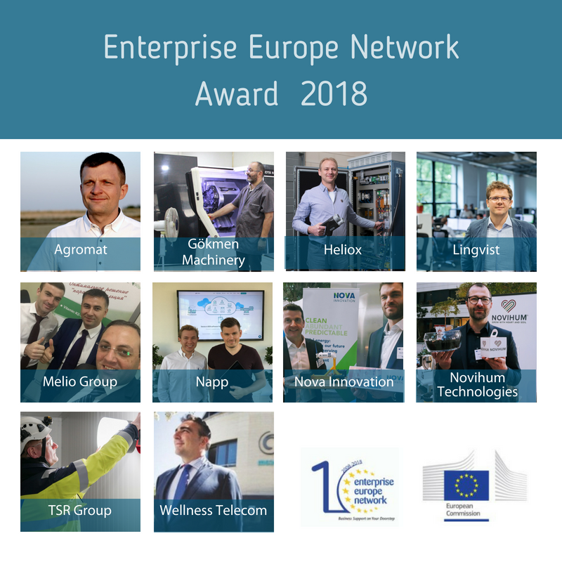 Enterprise Europe Network Award nominees Enterprise Europe Network Award nominees